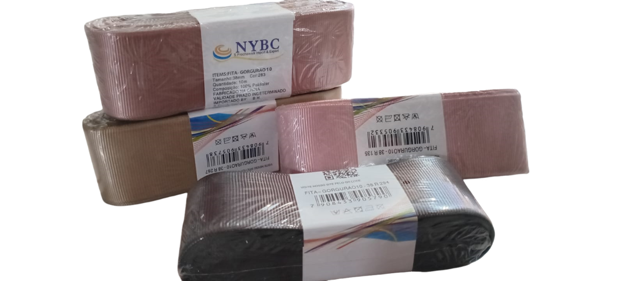 GORGURAO TAM 38MM NYBC - KIT COM 4 UNIDADES GORGURAO TAM 38MM NYBC - KIT COM 4 UNIDADES