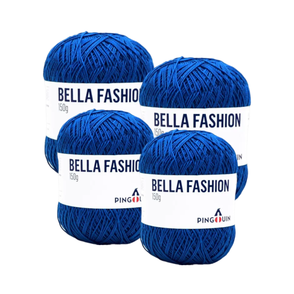 BELLA FASHION PINGOUIN 150G – KIT COM 4 NOVELOS BELLA FASHION PINGOUIN 150G - KIT COM 4 NOVELOS