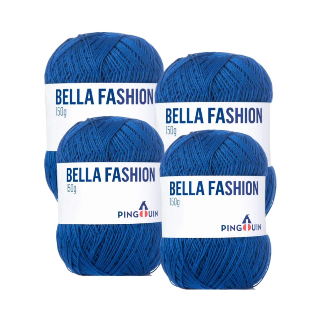 BELLA FASHION PINGOUIN 150G – KIT COM 4 NOVELOS BELLA FASHION PINGOUIN 150G - KIT COM 4 NOVELOS