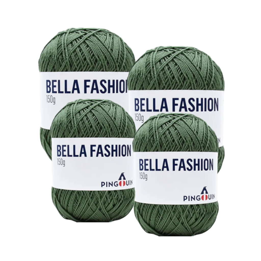BELLA FASHION PINGOUIN 150G – KIT COM 4 NOVELOS BELLA FASHION PINGOUIN 150G - KIT COM 4 NOVELOS