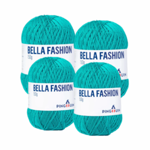 BELLA FASHION PINGOUIN 150G - KIT COM 4 NOVELOS