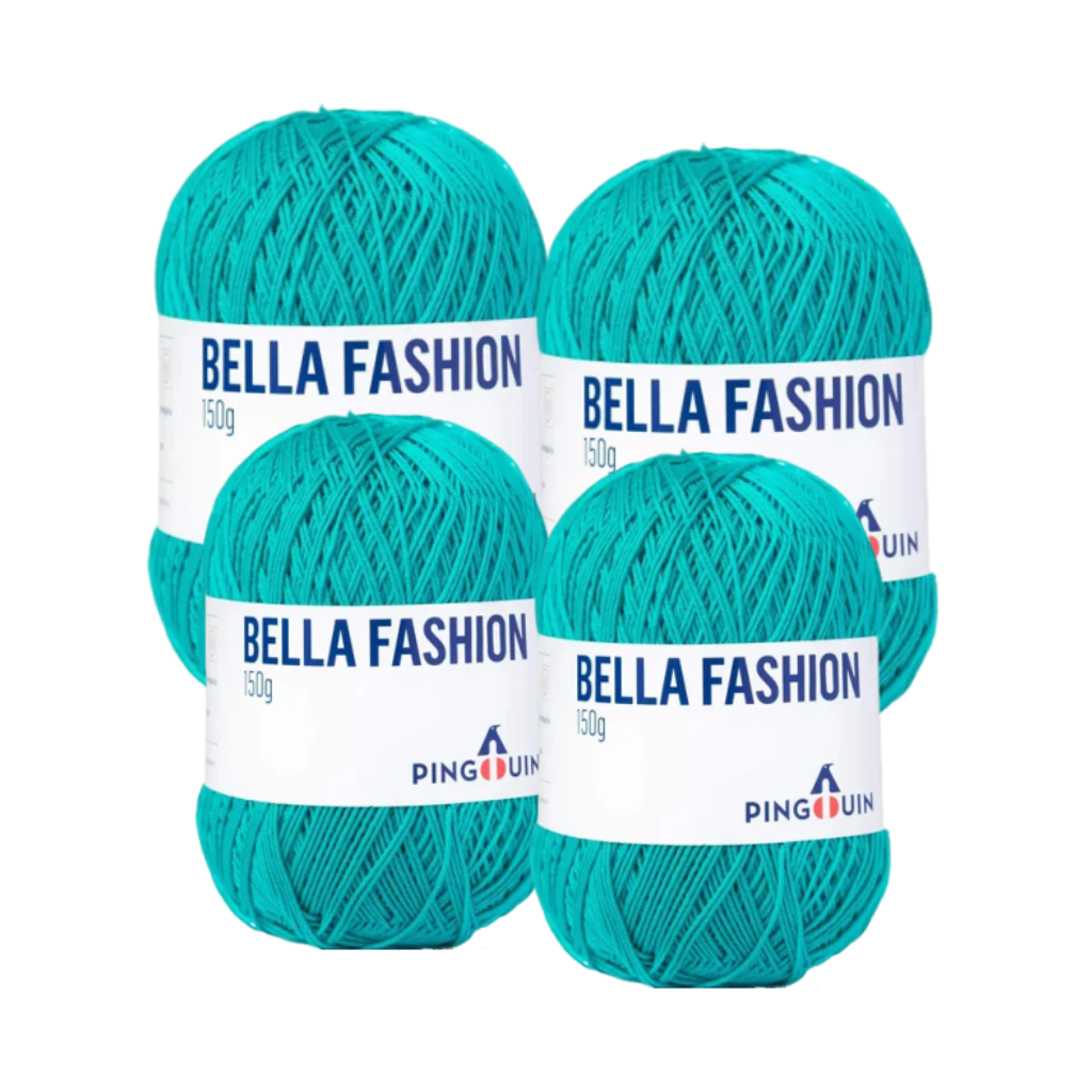 BELLA FASHION PINGOUIN 150G – KIT COM 4 NOVELOS BELLA FASHION PINGOUIN 150G - KIT COM 4 NOVELOS