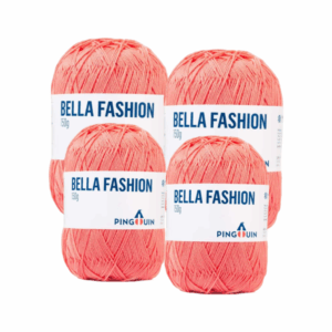 BELLA FASHION PINGOUIN 150G - KIT COM 4 NOVELOS