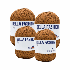 BELLA FASHION PINGOUIN 150G - KIT COM 4 NOVELOS