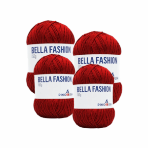 BELLA FASHION PINGOUIN 150G - KIT COM 4 NOVELOS