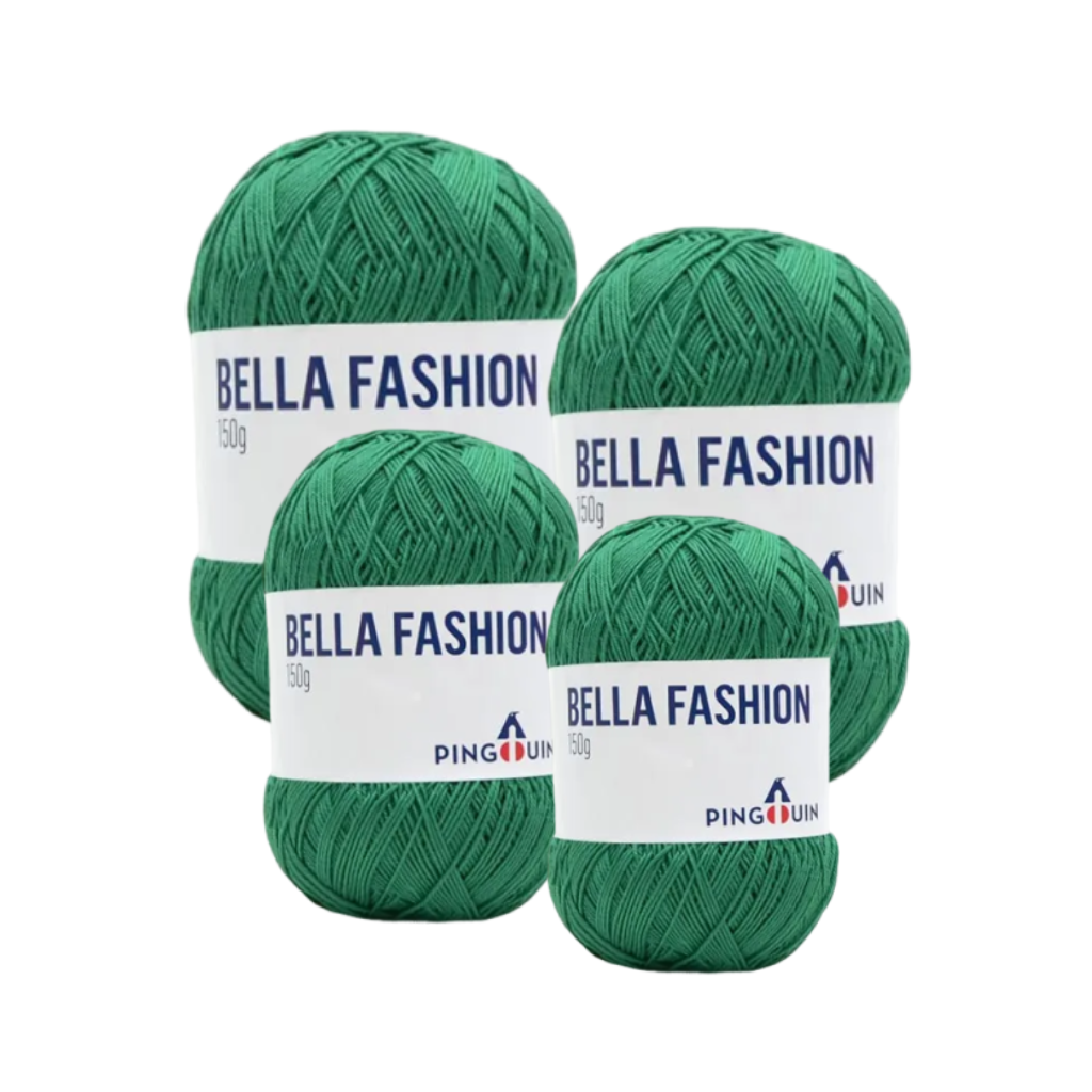 BELLA FASHION PINGOUIN 150G – KIT COM 4 NOVELOS BELLA FASHION PINGOUIN 150G - KIT COM 4 NOVELOS