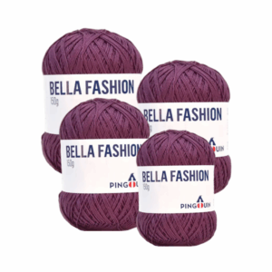 BELLA FASHION PINGOUIN 150G - KIT COM 4 NOVELOS