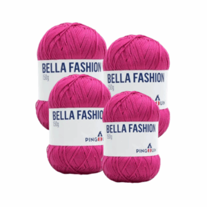 BELLA FASHION PINGOUIN 150G - KIT COM 4 NOVELOS