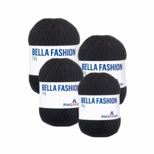 BELLA FASHION PINGOUIN 150G - KIT COM 4 NOVELOS