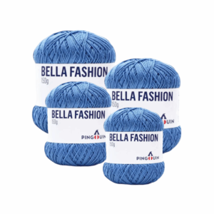 BELLA FASHION PINGOUIN 150G - KIT COM 4 NOVELOS