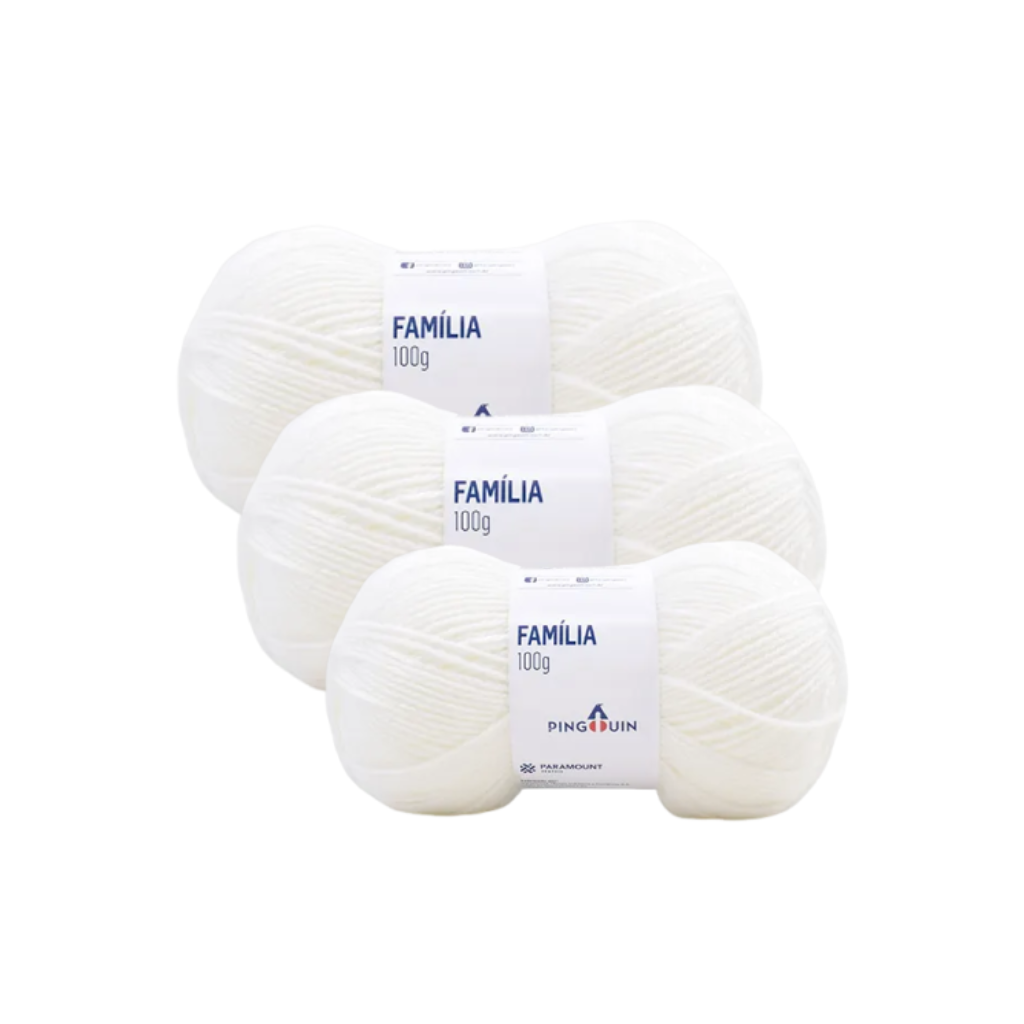 FIO FAMILIA 40G – KIT COM 10 NOVELOS FIO FAMILIA 40G - KIT COM 10 NOVELOS