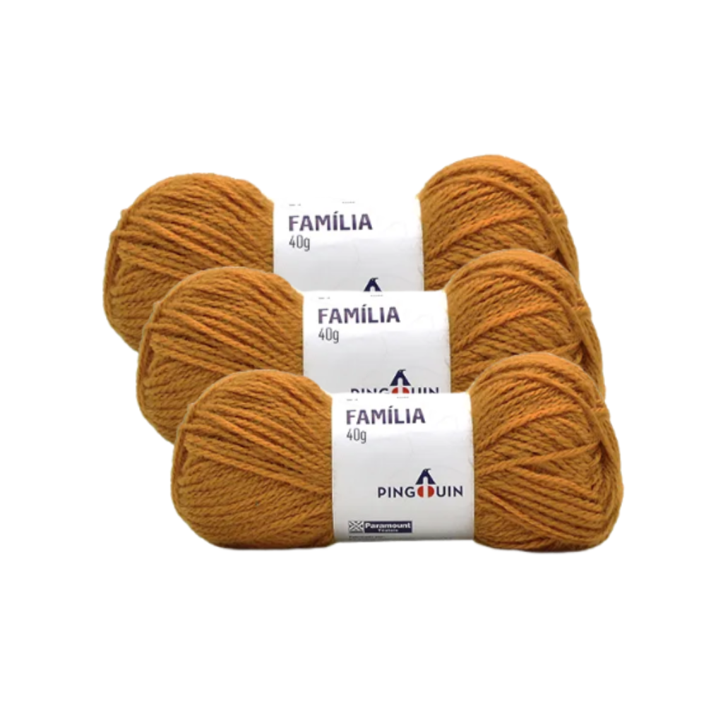 FIO FAMILIA 40G – KIT COM 10 NOVELOS FIO FAMILIA 40G - KIT COM 10 NOVELOS