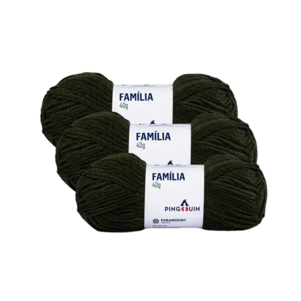 FIO FAMILIA 40G – KIT COM 10 NOVELOS FIO FAMILIA 40G - KIT COM 10 NOVELOS