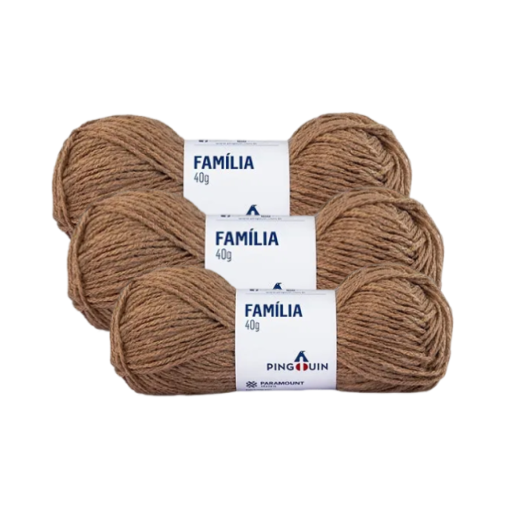 FIO FAMILIA 40G – KIT COM 10 NOVELOS FIO FAMILIA 40G - KIT COM 10 NOVELOS