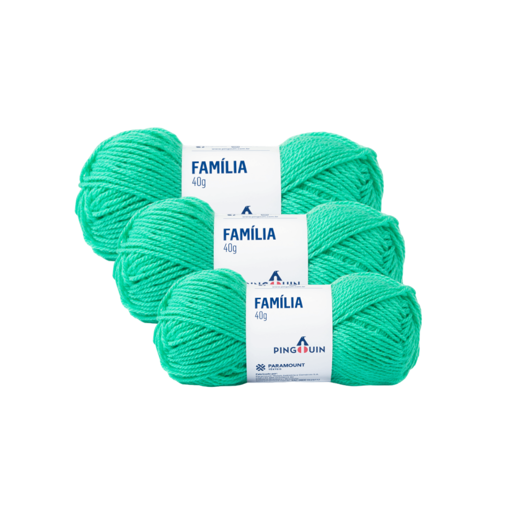 FIO FAMILIA 40G – KIT COM 10 NOVELOS FIO FAMILIA 40G - KIT COM 10 NOVELOS