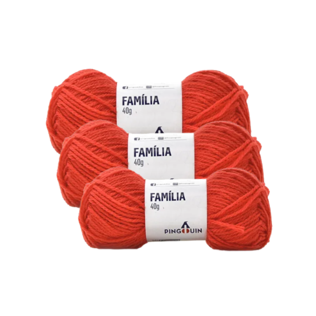 FIO FAMILIA 40G – KIT COM 10 NOVELOS FIO FAMILIA 40G - KIT COM 10 NOVELOS