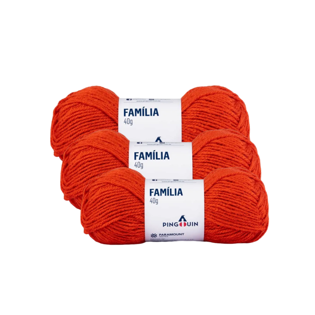 FIO FAMILIA 40G – KIT COM 10 NOVELOS FIO FAMILIA 40G - KIT COM 10 NOVELOS