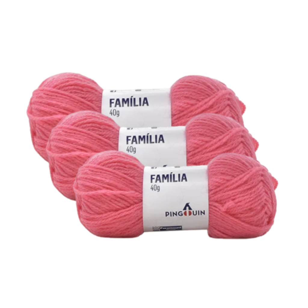 FIO FAMILIA 40G – KIT COM 10 NOVELOS FIO FAMILIA 40G - KIT COM 10 NOVELOS