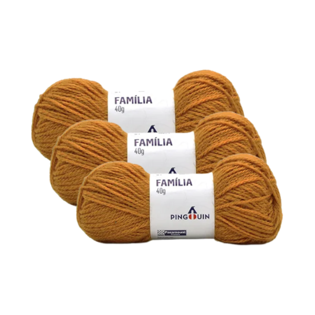 FIO FAMILIA 40G – KIT COM 10 NOVELOS FIO FAMILIA 40G - KIT COM 10 NOVELOS