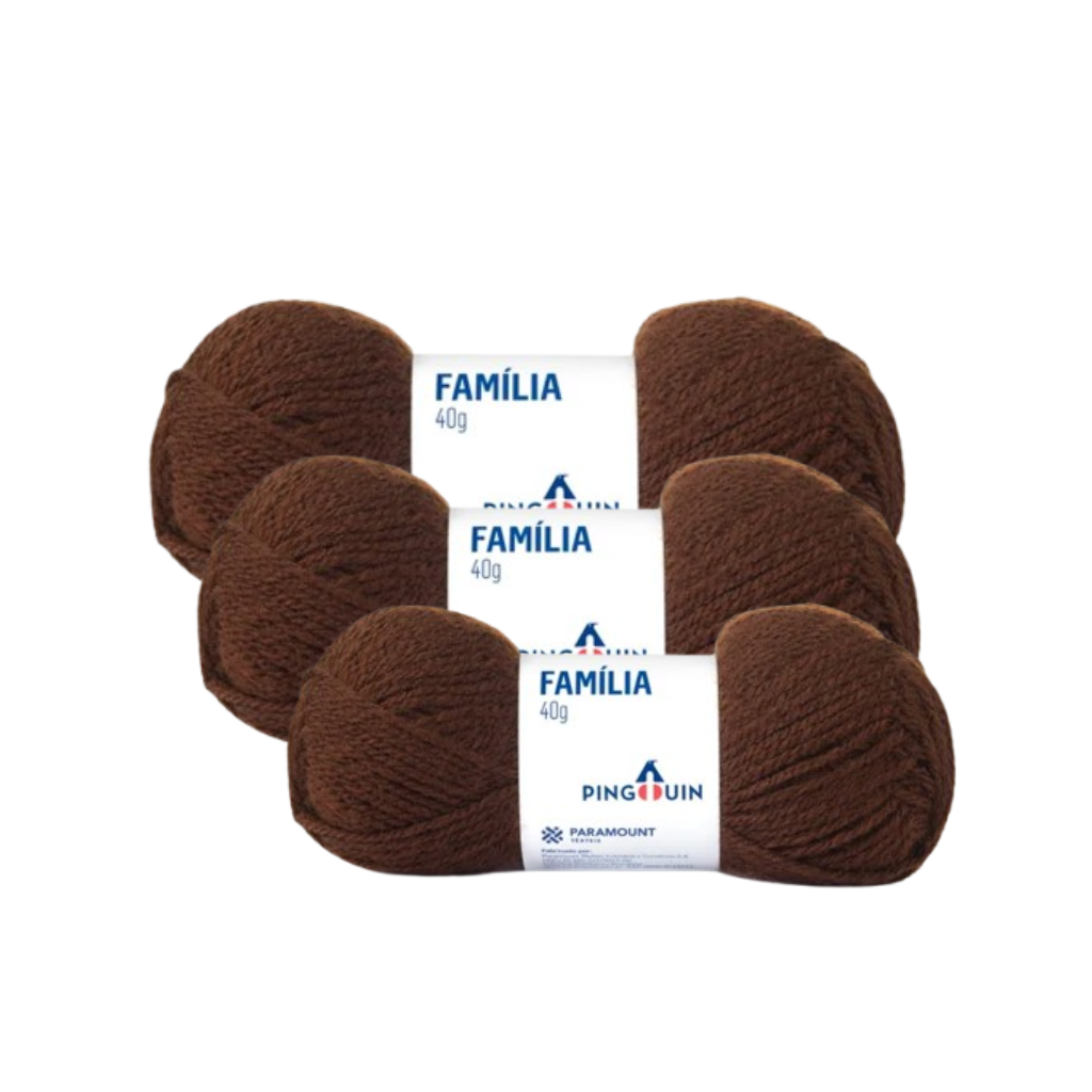 FIO FAMILIA 40G – KIT COM 10 NOVELOS FIO FAMILIA 40G - KIT COM 10 NOVELOS
