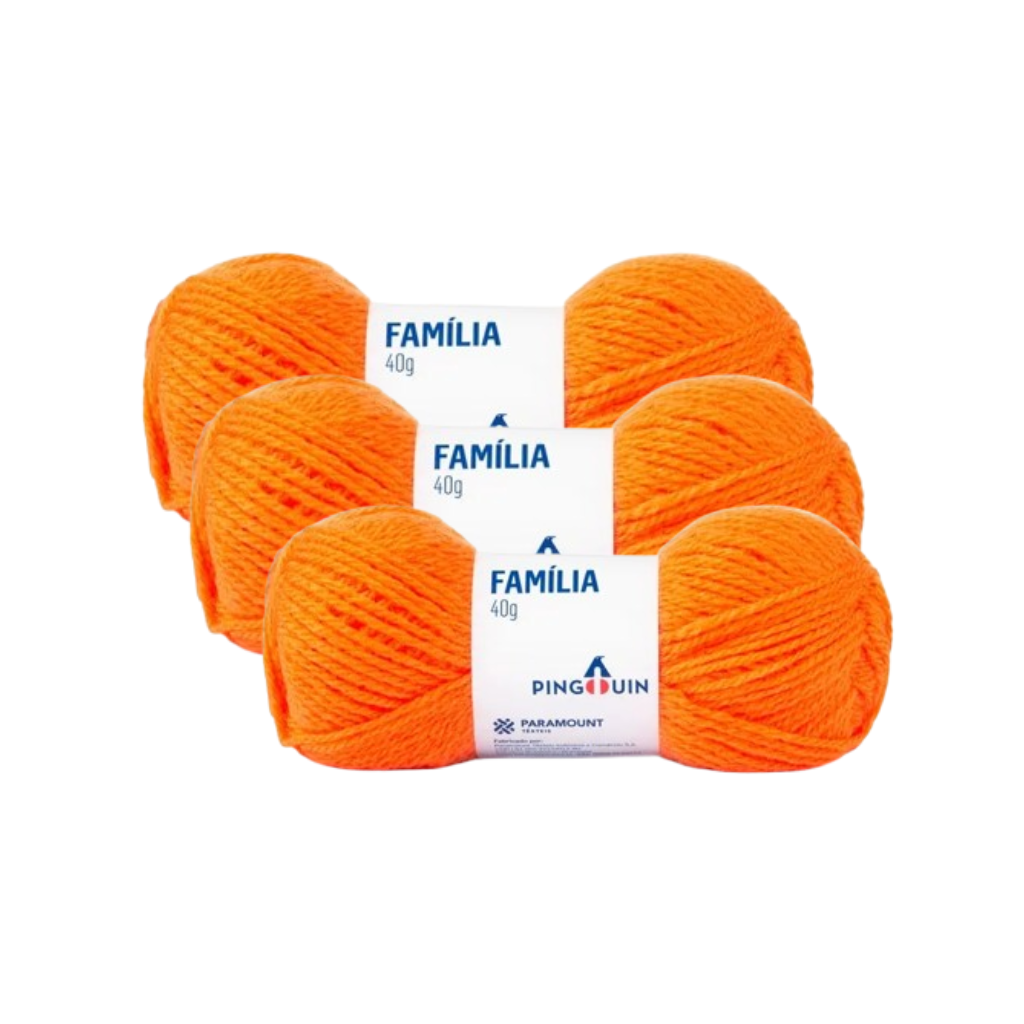 FIO FAMILIA 40G – KIT COM 10 NOVELOS FIO FAMILIA 40G - KIT COM 10 NOVELOS