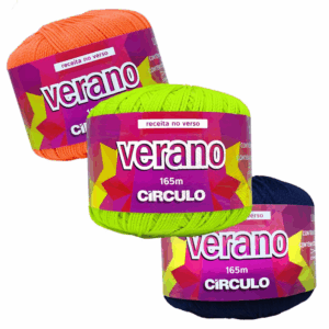 FIO VERANO 165M CIRCULO - KIT COM 3 NOVELOS