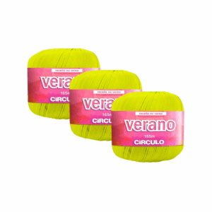 FIO VERANO 165M CIRCULO - KIT COM 3 NOVELOS