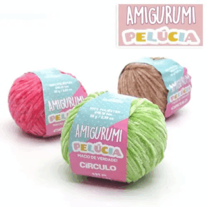 AMIGURUMI PELUCIA CIRCULO 131M