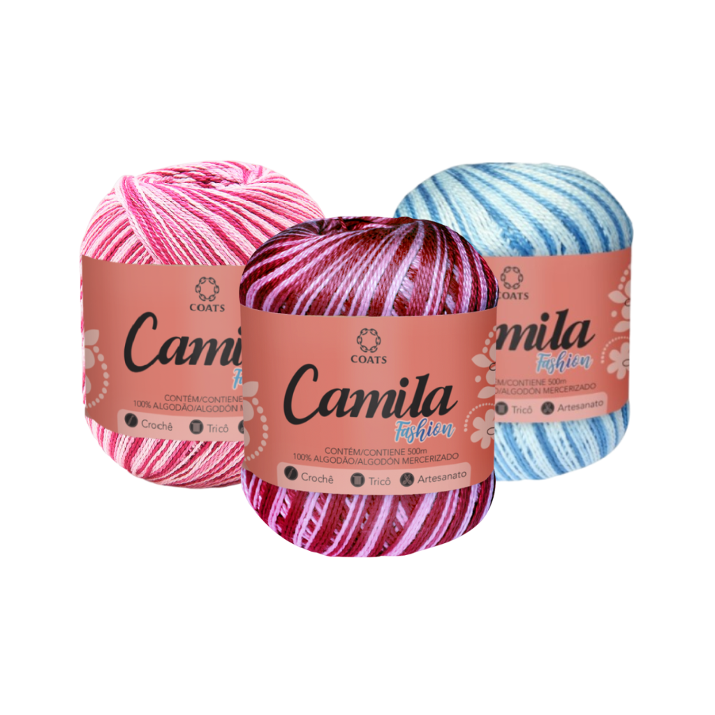 CAMILA 1000 MULT 4430M LINHA CROCHE CAMILA 1000 MULT 4430M LINHA CROCHE